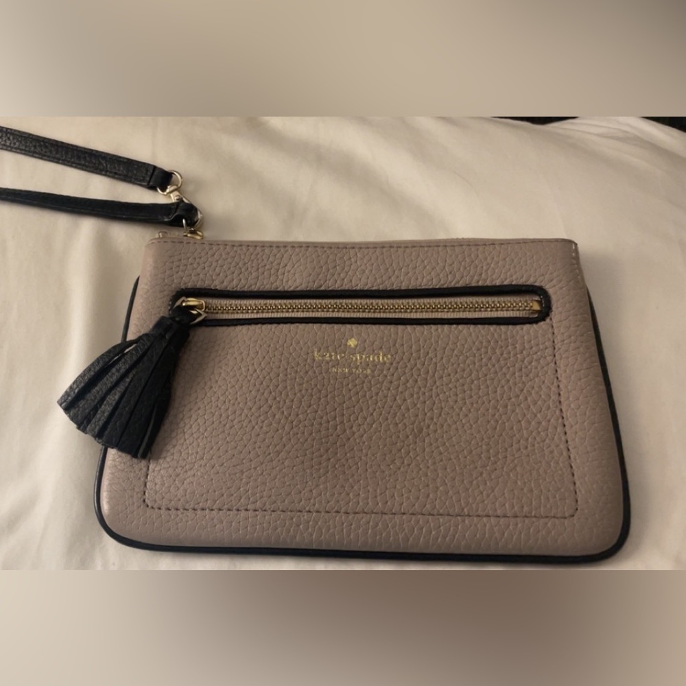 Beige Kate Spade Wallet